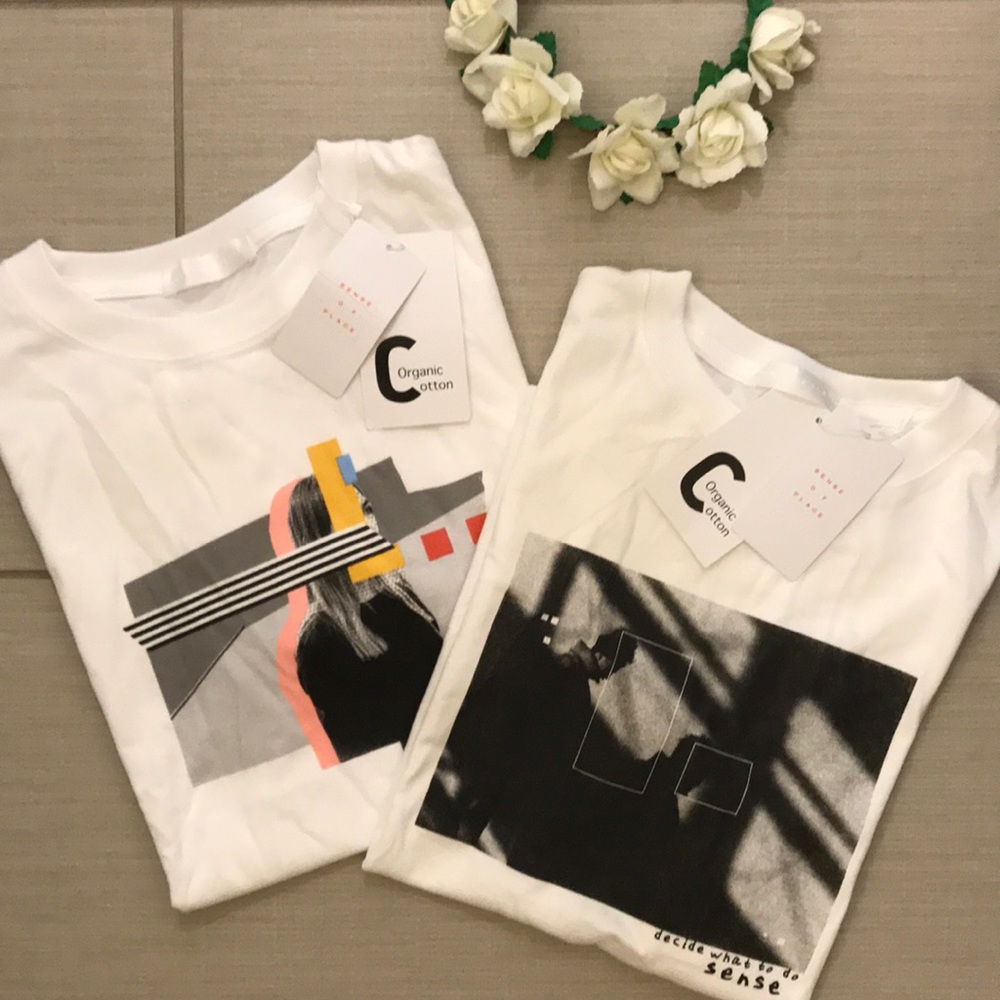 Sense of place t-shirts (2 items)